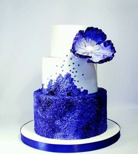 Торт синий №510104