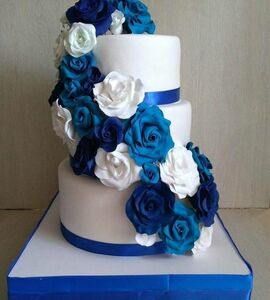 Торт синий №510106