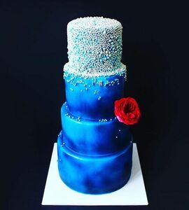 Торт синий №510108