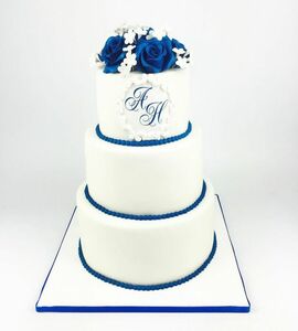 Торт синий №510109