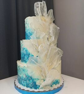 Торт синий №510111