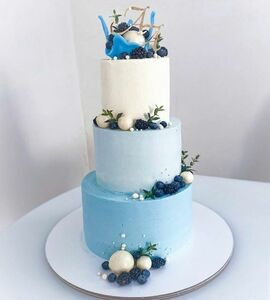 Торт синий №510113