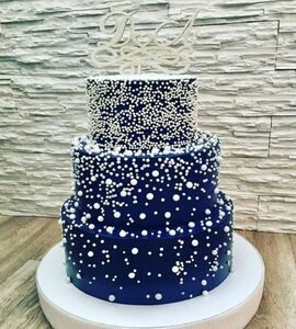 Торт синий №510114