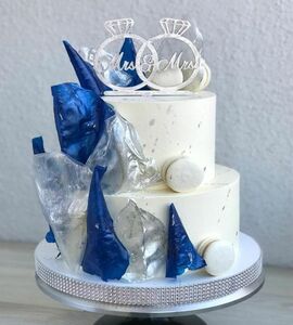 Торт синий №510120