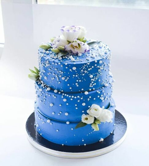 Торт синий №510121