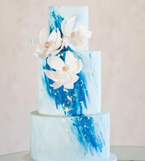 Торт синий №510123