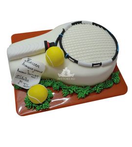Торт Теннисная ракетка