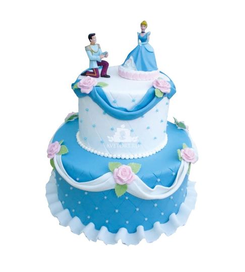 Торт Золушка с принцем