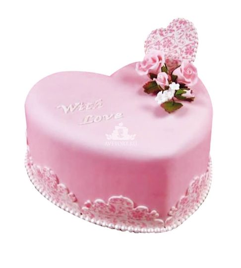 Торт На День Святого Валентина с любовью