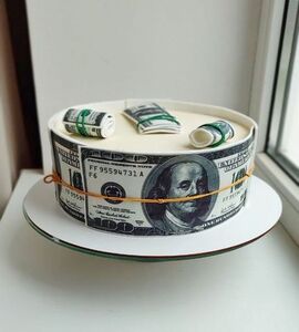 Торт доллары №150306