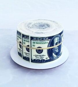 Торт доллары №150314