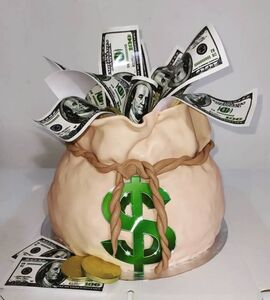 Торт доллары №150331