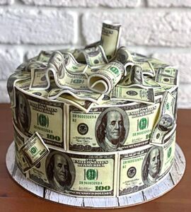 Торт доллары №150333