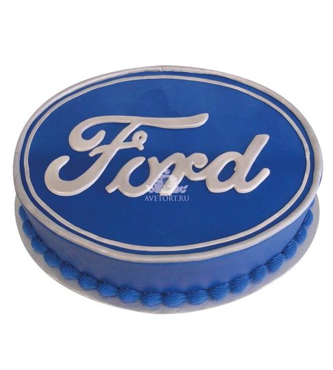 Торт с логотипом Форд