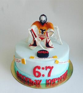 Торт хоккейному вратарю №463731