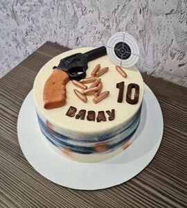 Торт с пистолетом №167614