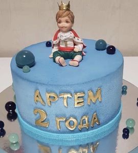 Торт на 2 года мальчику №235492