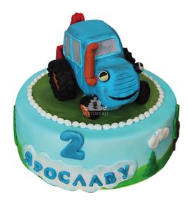 Торт на 2 года мальчику №235516