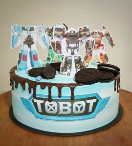 Торт с роботом №486116