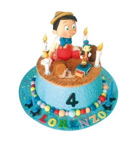 Торт на 4 года мальчику №235803