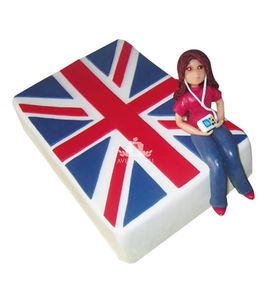 Торт Британский флаг