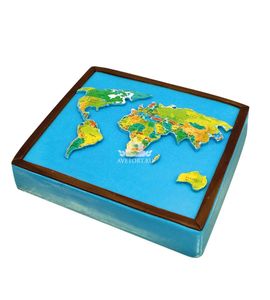 Торт Карта мира