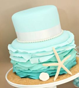 Свадебный торт мятный №169938