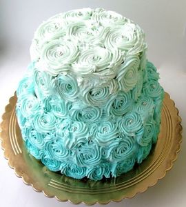 Свадебный торт мятный №169959