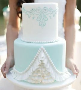 Свадебный торт мятный №169966