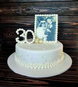 Торт на 30 лет свадьбы №193632