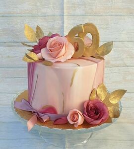 Торт с розами №506101
