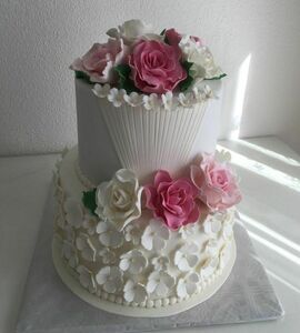 Торт с розами №506113