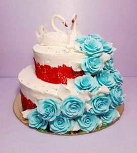 Торт с розами №506121