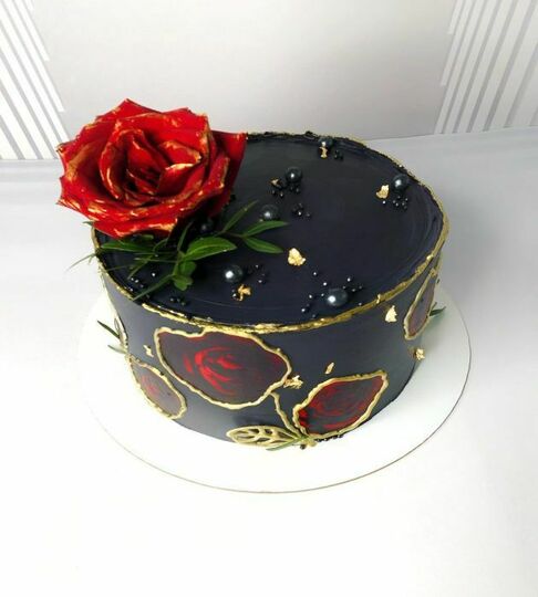 Торт с розами №506134