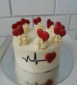 Торт сердце №504519