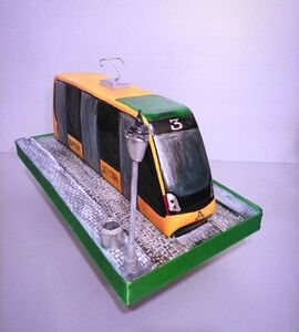 Торт трамвай №176516