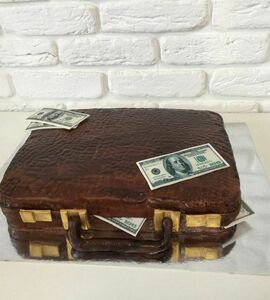 Торт чемодан с деньгами №447521