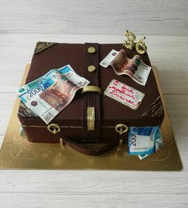 Торт чемодан с деньгами №447528