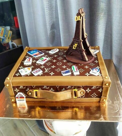 Торт чемодан с деньгами №447540