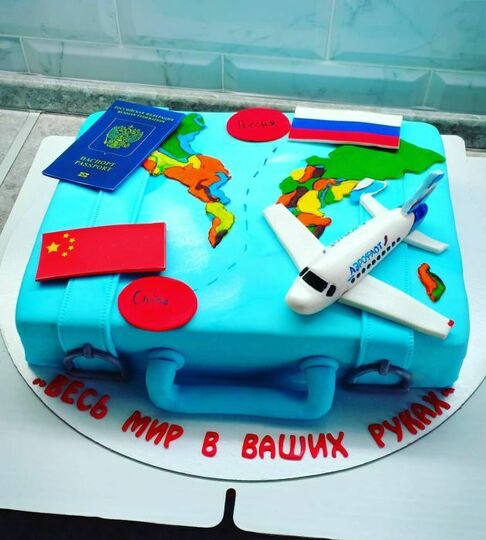 Торт чемодан с деньгами №447553