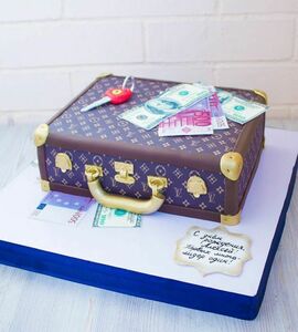 Торт чемодан с деньгами №447571