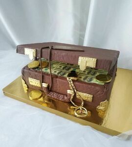 Торт чемодан с деньгами №447586