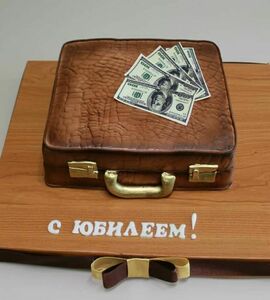 Торт чемодан с деньгами №447587