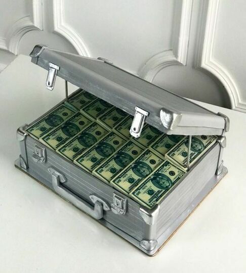 Торт чемодан с деньгами №447589