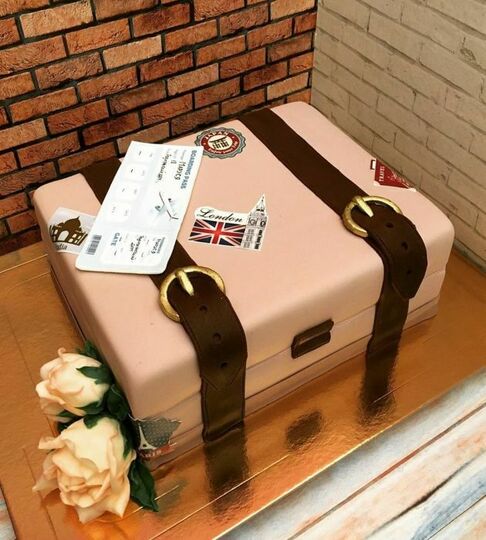 Торт чемодан с деньгами №447592