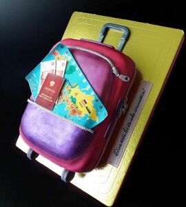 Торт чемодан с деньгами №447604