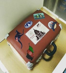 Торт чемодан с деньгами №447607
