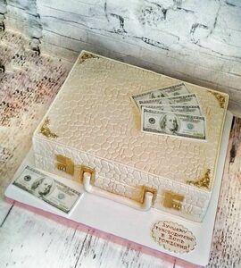 Торт чемодан с деньгами №447608