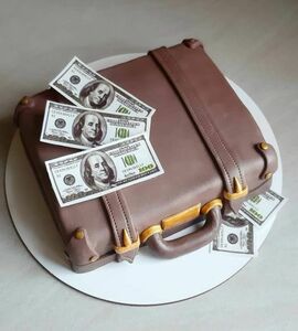 Торт чемодан с деньгами №447613