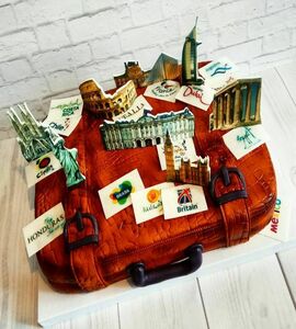 Торт чемодан с деньгами №447617
